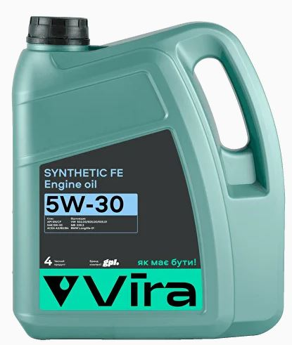 Олива моторна Vira Synth FE SN/CF 5W30 4л